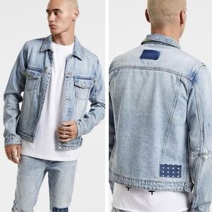 Ksubi Classic Rigid Denim Kolor Stitch Jacket size medium